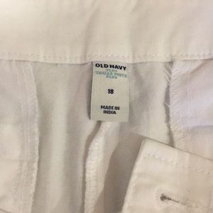Women’s old navy white shorts